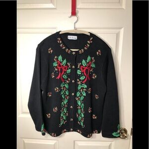 Vintage B.P. Design Christmas sweater